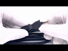 Japonya IEC 320 C7 AC Güç Kablosu Setine 2-Pin Plug