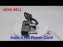 Hindistan 3PIN POWER CORD