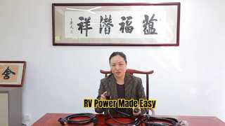 RV Uzatma Kablosu 30 AMP Ağır Hizmet Gece Görünürlüğü