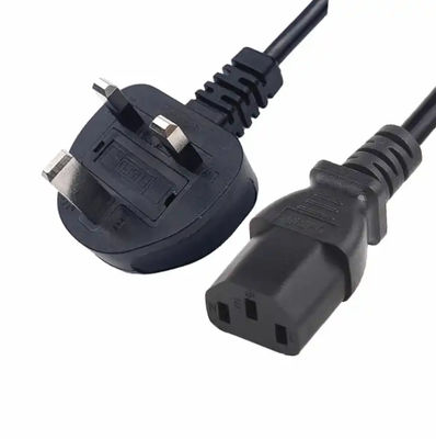 HENG WELL UK Kullanıcı Elektronikleri için 3 Pin Güç Kablosu 220V - 250V 13A