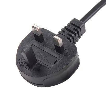 Uzantı UK PC Güç Kablosu, 2 Pin 13A 250V AC Güç Kablosu 1.8m 2m 5m
