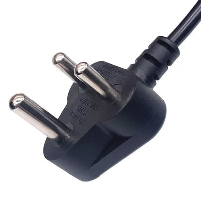 Ev Aygıtları Hindistan Güç Kablosu Bilgisayar için 3 Pin Kablo 1.2m 1.5m 1.8m 2m 3m