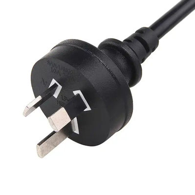 3 Pin AU Güç Kablosu IEC 320 C13 SAA Avustralya Kablosu 0.5m 0.75m 1m 1.5m