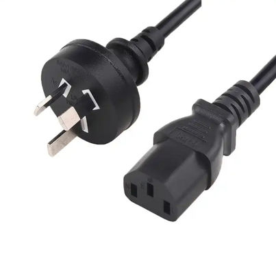 7.5A 10A 250V AU Avustralya Standart SAA Onaylı Güç Kablosu AC Tel Uzantı Kablosu Elektrik Plug Güç Kabloları