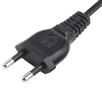 AC Kore Güç Kablosu 2 Pin Uzantı Fişi KC Onay 2.5A 250V