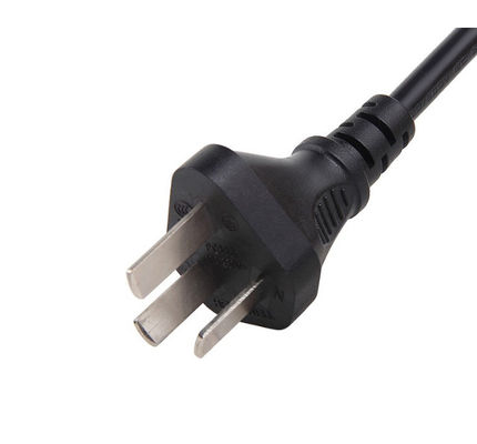 CCC Çin güç kablosu, 1.8m 2m 3m 3 Pin güç uzatma kablosu 10A 250V