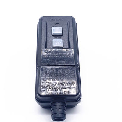 Sızıntı Koruması GFCI Güç Plug Güvenliği Yerleştirilmemiş Amerikan Standartı 220V
