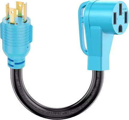 1 FT 10 Ölçü STW ABD Güç Kablosu RV Jeneratör Adaptörü, NEMA L14-30 Erkek Fiş ve NEMA 14-50 Dişi Fiş SJTW Kablo Tipi ile